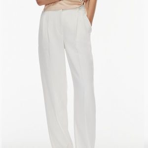 Aritzia effortless pant white